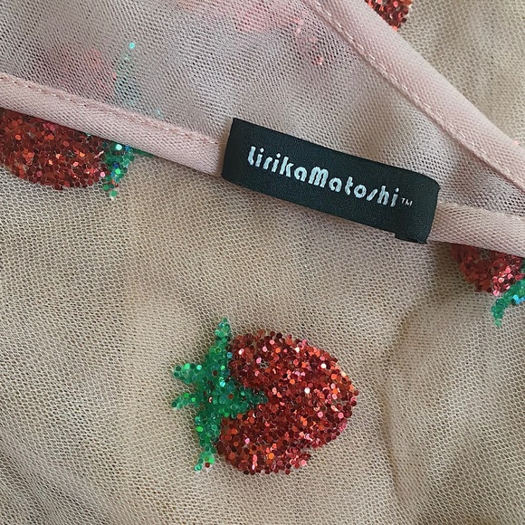 Lirika Matoshi Strawberry Scarf - Picture 5 of 6
